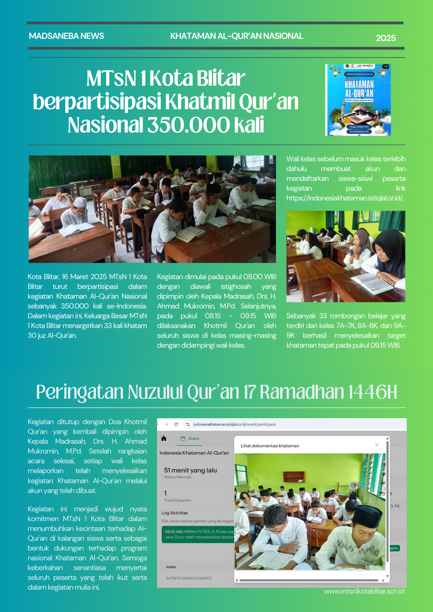 Berita khatmil quran